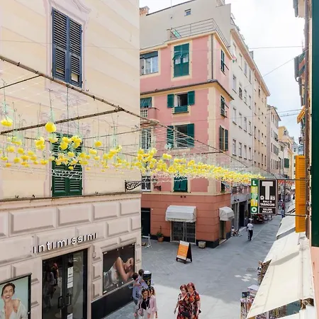 Mazzini 43, Rapallo, 85 Mq, 2b, 1b, Wi-fi, Air Conditioning, Available On Request Private Garage At 800mt From The At 20,00 Euro Per Night Apartamento Rapallo