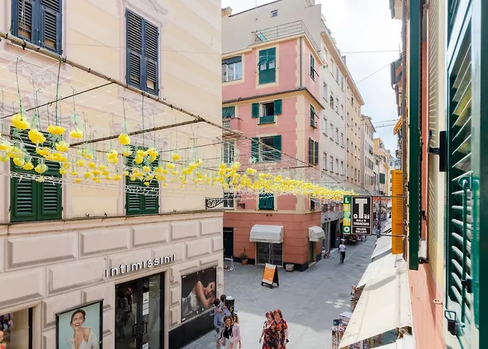 Mazzini 43, Rapallo, 85 Mq, 2b, 1b, Wi-fi, Air Conditioning, Available On Request Private Garage At 800mt From The At 20,00 Euro Per Night Lägenhet Rapallo
